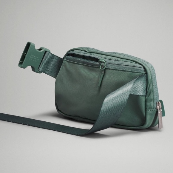 lululemon belt bag teal Everywhere Wordmark Crossbody 1L Belt Bags casualbex on LTK